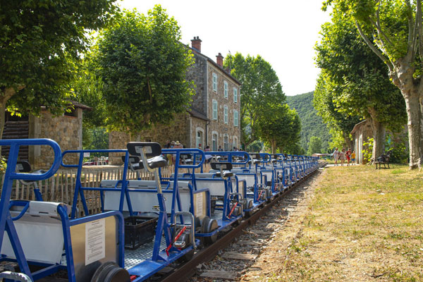 Camping Salendrinque : Velorail Des Cevennes (1)