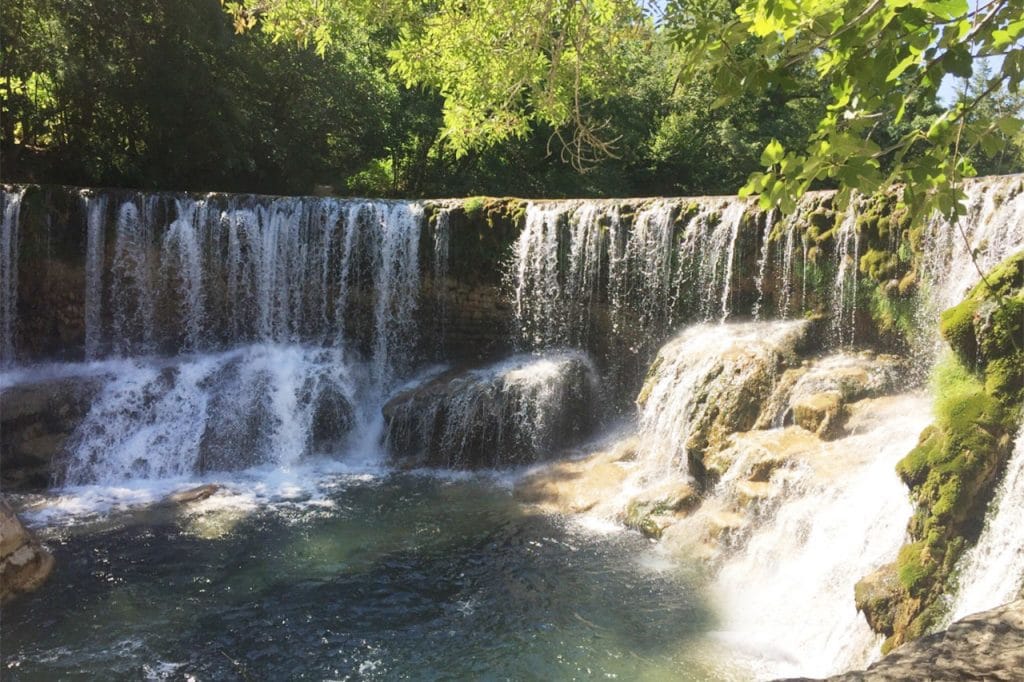 Camping Salendrinque : Cascade Vis