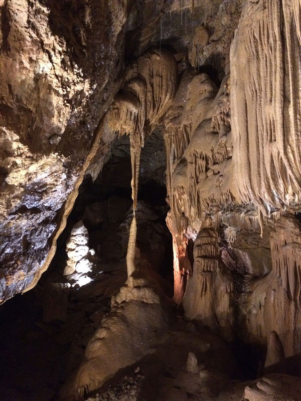 Camping Salendrinque : Grotte