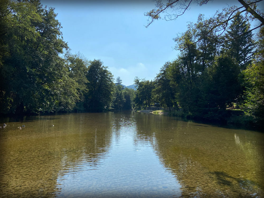 Rivière la Salendrinque dans les Cévennes - Camping la Salendrinque