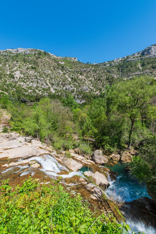 Cascades de la Vis - Cirque de Navacelles - Camping la Salendrinque
